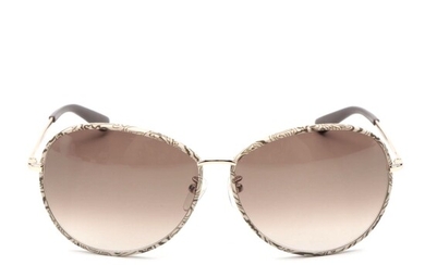 ETRO ET101SK Round Sunglasses in Brown Paisley