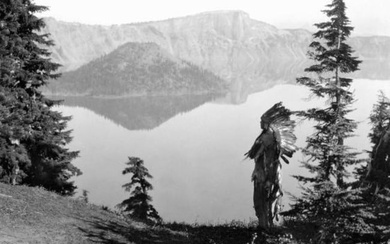 Edward Curtis "Klamath Chief, 1923" Photo Print
