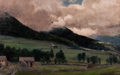 Edwin Burrage Child (American, 1868-1937) Hillside Landscape
