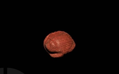 Egyptian Red Marble Scarab