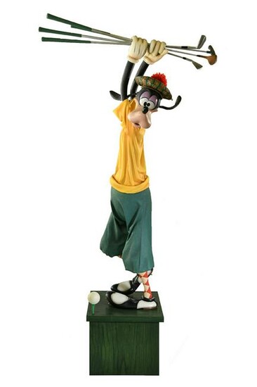 Epcot Wonders of Life Goofy Statue (Golf) and Concept