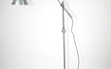 FRENCH INDUSTRIAL MODERNIST LAMP KI-KLAIR FLOOR LAMP garage