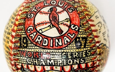 Fantastic George Sosnak St. Louis Cardinals Ball