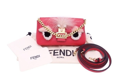 Fendi - Monster Micro Baguette Crossbody bag