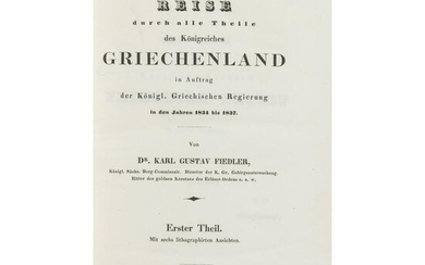 Fiedler, Dr. Karl Gustave Reise durch alle Theile des