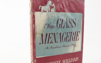 First Edition, First Printing "The Glass Menagerie" by Tennessee Williams, 1945