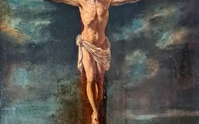 Flemish School (XVII), Circle of Anthony van Dyck - Christ on the cross