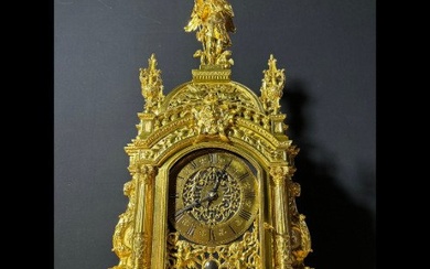 Floor clock - Antique Gilt bronze - 1850-1900