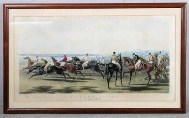 Fores National Sports Horse Racing Lithograph