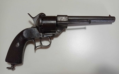 France - 1860 - modèle type 1854-1858 - Pinfire (Lefaucheux) - Pistol - 12mm