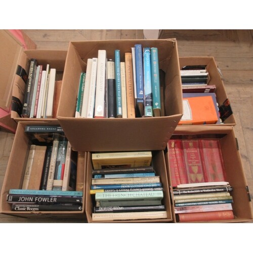 From the David Hall library - Seven boxes of Country House a...