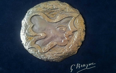 GEORGES BRAQUE Album with 12 Lithographs and Gold