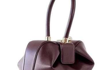 Gabriela Hearst Nina Bag Bordeaux Calf Leather Limited