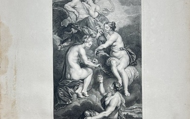 Gérard Edelinck after Peter Paul Rubens - Story of Marie de Medici