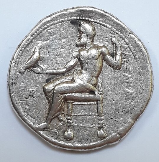 Greece (ancient) - Macedonia. AR Tetradrachm, Alexander III "the Great" (336-323 BC). Byblos mint, c. 330-320 - Silver