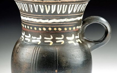 Greek Apulian Polychrome Gnathian Thistle Mug