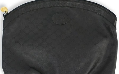 Gucci Monogram Leather Cosmetic Bag