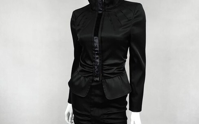 Gucci - Tom Ford Draped Twin-Set (Jacket + Skirt) - Size: EU 36 (IT 40 - ES/FR 36 - DE/NL 34)