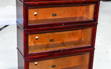 Hale Stained Birch Barrister's Bookcase