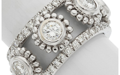 Haume Diamond, White Gold Eternity Band Stones: Full-cut diamonds...