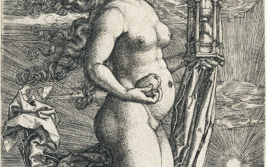 Heinrich Aldegrever 1502 Paderborn – Soest 1555/1561 Adam with a lion