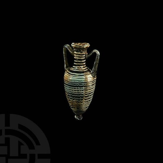 Hellenistic Core-Formed Glass Amphoriskos