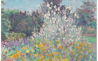 Herman Rose (1909-2007), Wildflower Garden,Regents Park,London (1987)