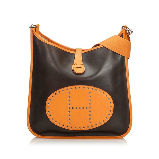 Hermes - Shoulder Bag Leather Evelyne GM