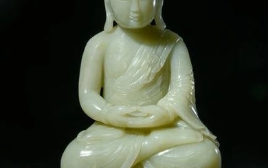 Hetian Sakyamuni Jade Buddha