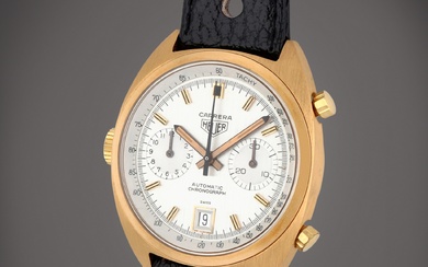 Heuer Carrera '3rd version', Reference 1158 | A yellow gold...