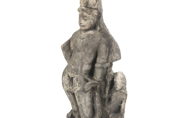 Hindu Goddess Garden Sculpture