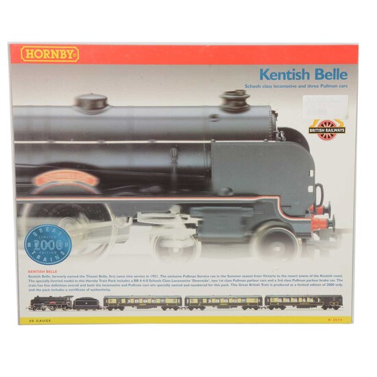 Hornby OO gauge model railway limited edition train pack R2079 'Kentish Belle', boxed.
