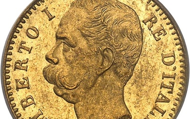 ITALIE - ITALY Umberto I (1878-1900). 20 lire 1884, R,...