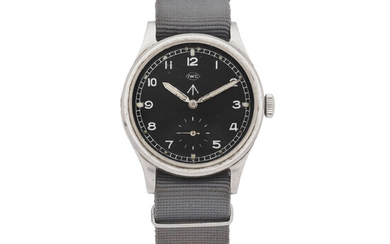 IWC. A stainless steel manual wind military issue wristwatch offered on behalf of charity 'Dirty Dozen', Circa 1943