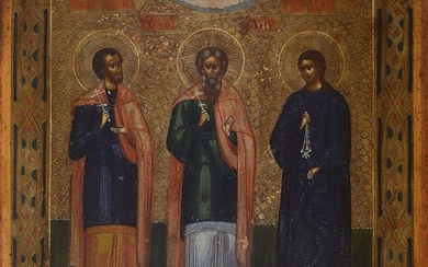 Icon, Russia, around 1850, # "The three...