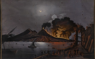 Italian School 19th Century The Great Eruption of Mount Vesuvius, November 22, 1804