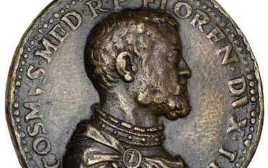 Italy, Tuscany, Florence, Cosimo I de' Medici, 1519–1574, cast AE Medal, by...