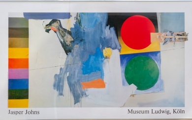 Jasper Johns, Museum Ludwig, Koln, Poster