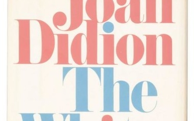 Joan Didion's The White Album 1st Ed. in DJ