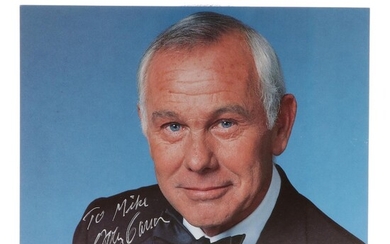 Johnny Carson Signed Giclee Print