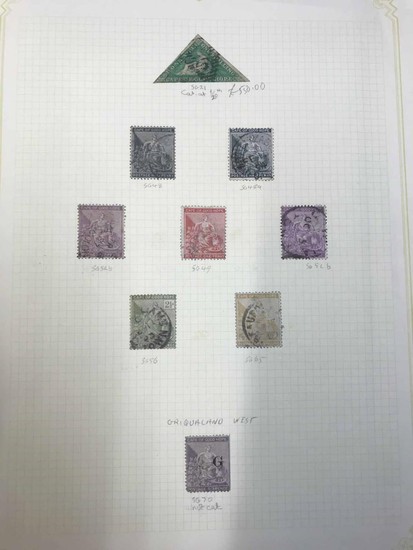 KGV-QEII MINT & USED COLLECTION: Stock book housing the coll...