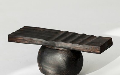 Khavro - Coffee table, Stand, Tea Ceremony Table - solid plane wood, Wabi-Sabi style