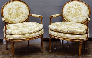 Knapp & Tubbs French Country Arm Chairs