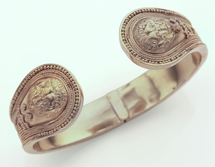 Lalaounis 18k Gold Greek bracelet
