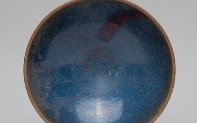 Large Chinese Jun Ware Porcelain Bowl