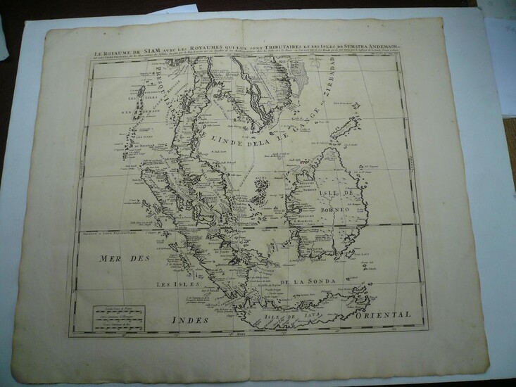 Le Royaume de Siam, Isles Sumatra, Borneo, Chatelain