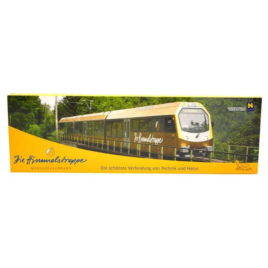 Leopold Halling HOe gauge model railway 3-car set, ET6 #1005010 Novog Himmelstreppe