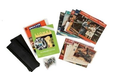 Lionel collection of manuals and books