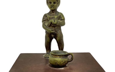 Little baby with pot, 20th century