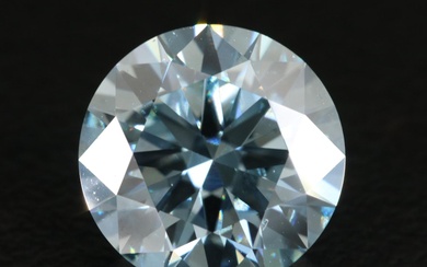 Loose 3.02 CT Lab Grown Fancy Intense Blue Diamond